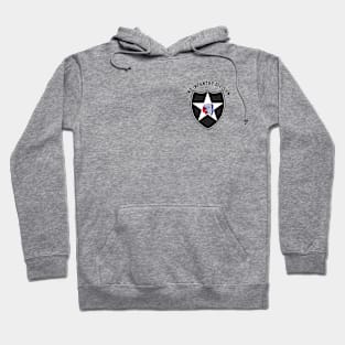 2nd Infantry Division - Small Chest Emblem Hoodie